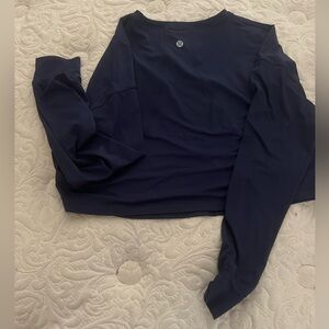 Lululemon ultralight long sleeve cropped shirt